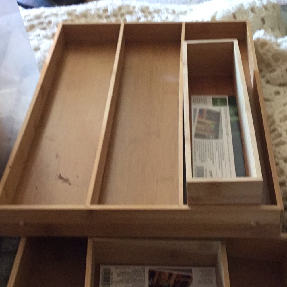 Bamboo Drawer Organizer